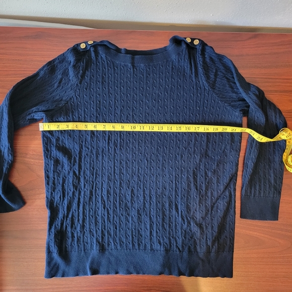 Navy blue RL Navy sweater - Picture 1 of 4